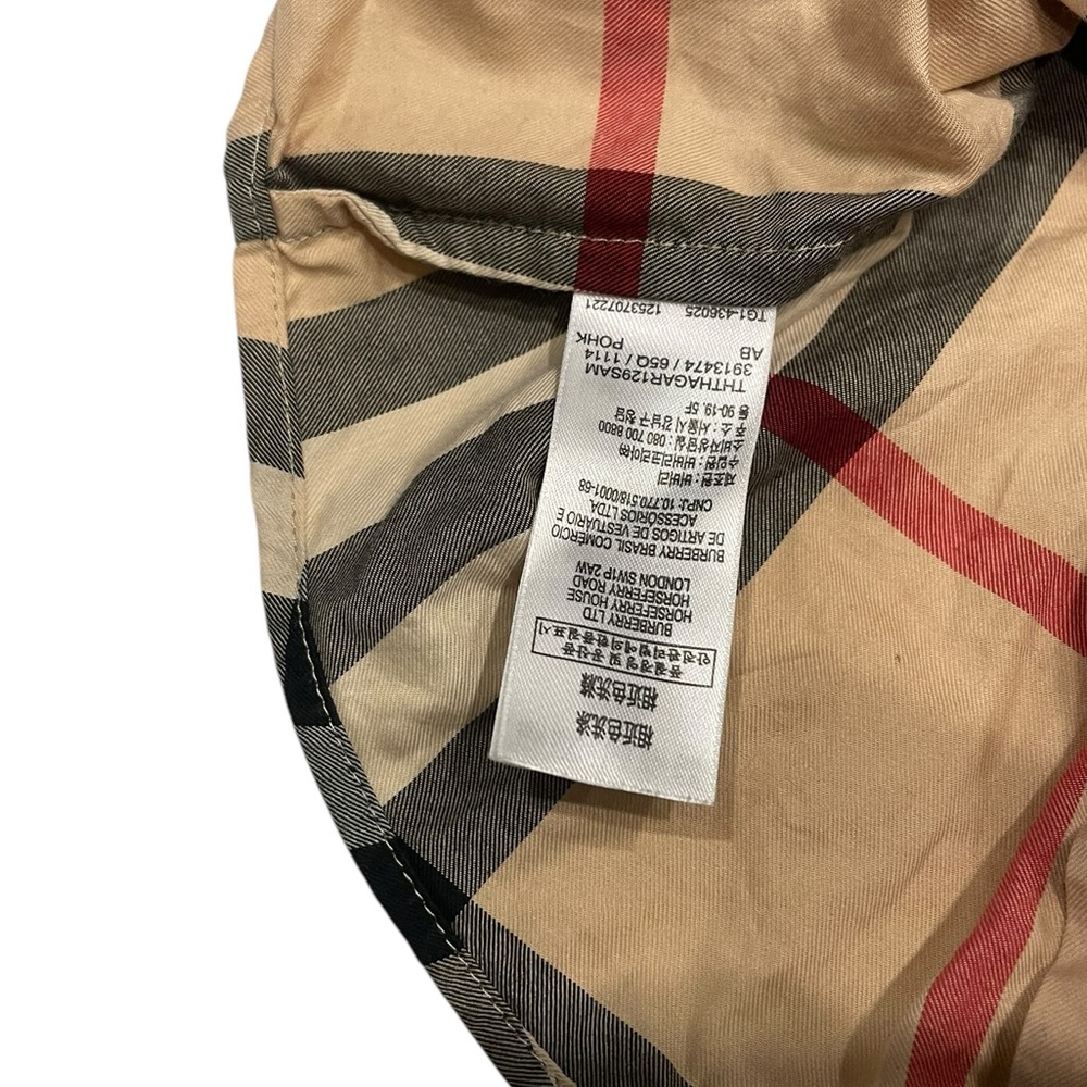 Burberry Kids Tan Plaid Shirt Size:2Y - Picture 6 of 6